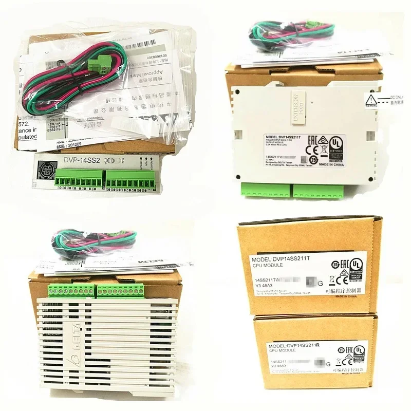 Original Delta SLIM Series PLC DVP28SS211R DVP28SS211T  DVP28SA211R DVP28SA211T