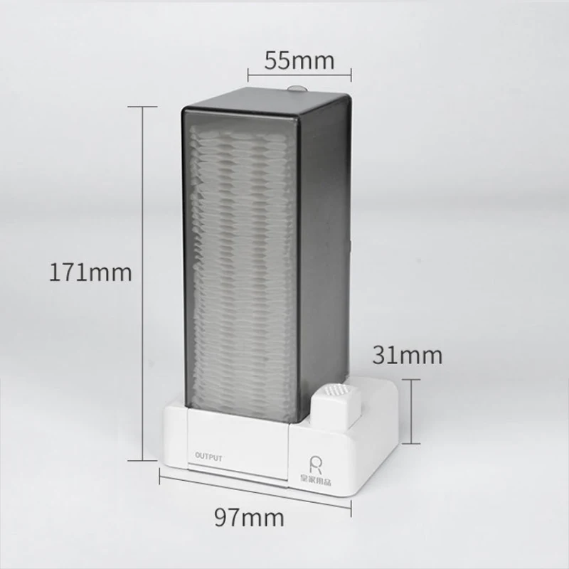 Automatic Cosmetic Cotton Box Press Type Dustproof Makeup Remover Cotton Pad Storage Dispenser Home Gadgets