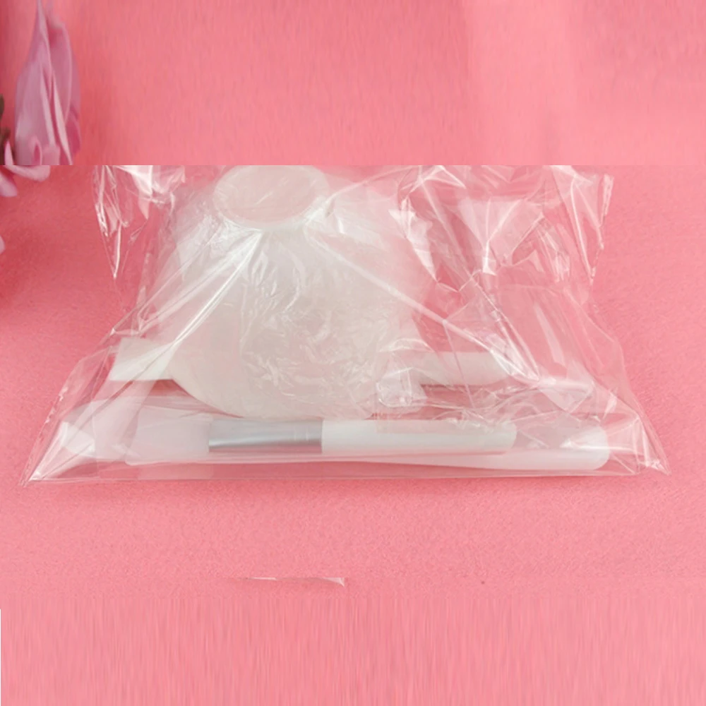Juego de cuencos para máscara de silicona, cepillo Facial, cuenco, cuchara, herramientas de belleza DIY, suministros de maquillaje para el cuidado de la piel de la cara, 2/3/4/5 Uds.