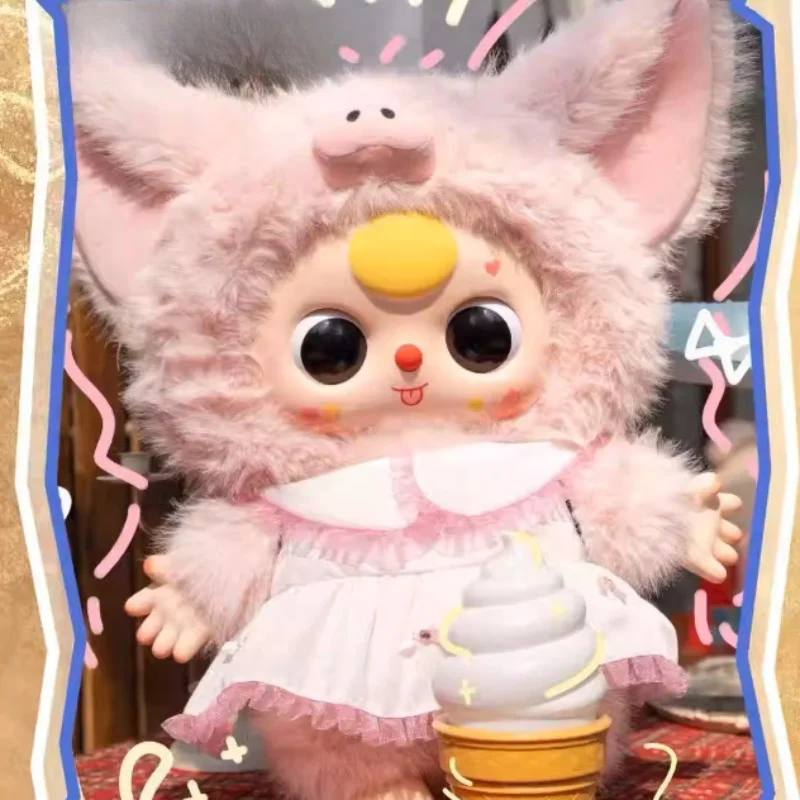 

New Sell In Stock Baby Three Three-Year-Old 1000% V2 Surprise Blind Box Thousand Body Plush Toy Cute Doll Holiday Gift