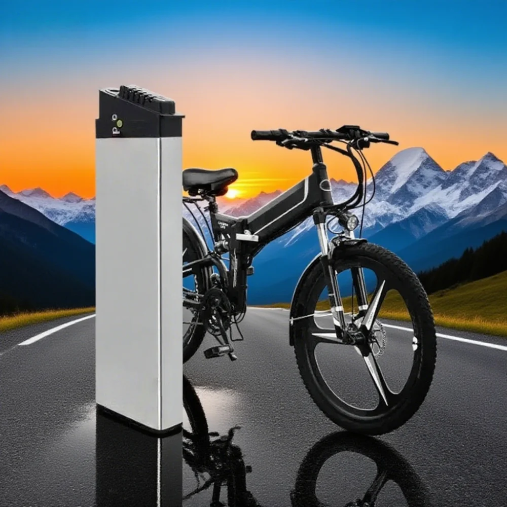 بطارية ليثيوم أيون DCH-006 48 فولت 10.4 أمبير/12.8 أمبير/14 أمبير/17 أمبير في الساعة لـ LAFLY X3/X5 وJINGHMA R7/R5، 500 وات ~ 750 وات، حزمة بطارية قابلة لإعادة الشحن 18650 #6