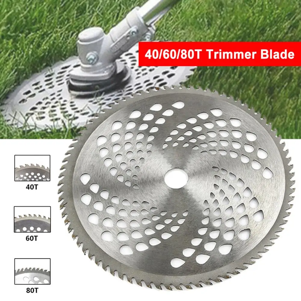 Replacement 40T/60T/80T Garden Lawn Mower Grass Weeds Cutter Trimmer Blade Disc Fits Most Grass Cutters On The Market Косилка