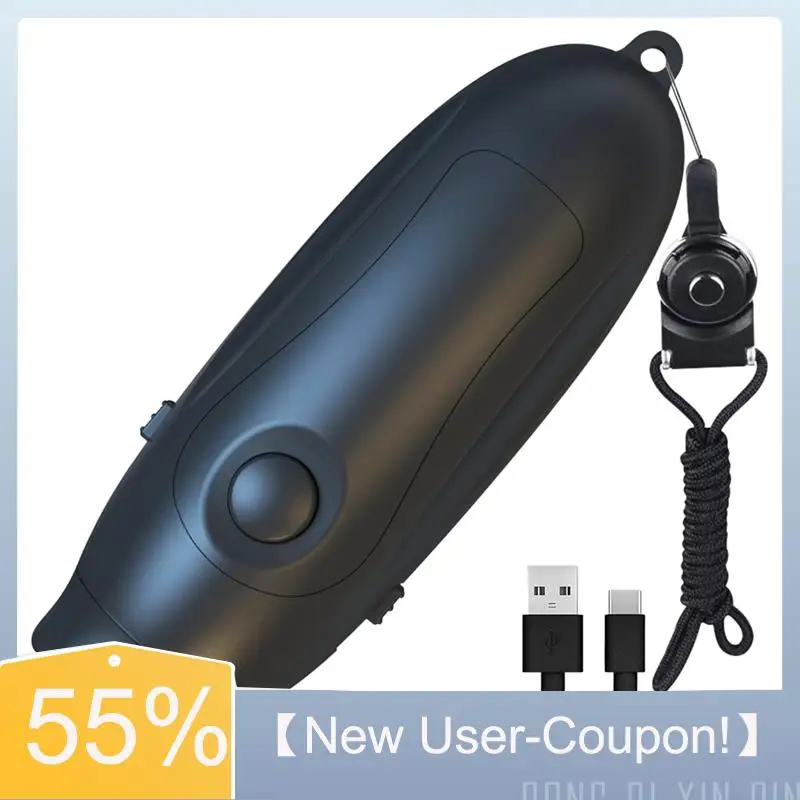 

【New User-Coupon!】Electronic Whistle USB Rechargeable Loud Coaches Whistle 3 Tones Volume And Adjustable 3 Different Whistle Sou