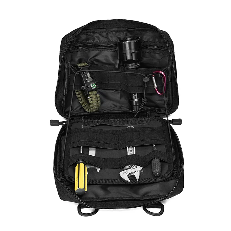 مجموعة الملحقات التكتيكية متعددة الأغراض في الهواء الطلق، مجموعة أدوات طبية متعددة الوظائف، مجموعة تخزين منقذة للحياة في الهواء الطلق