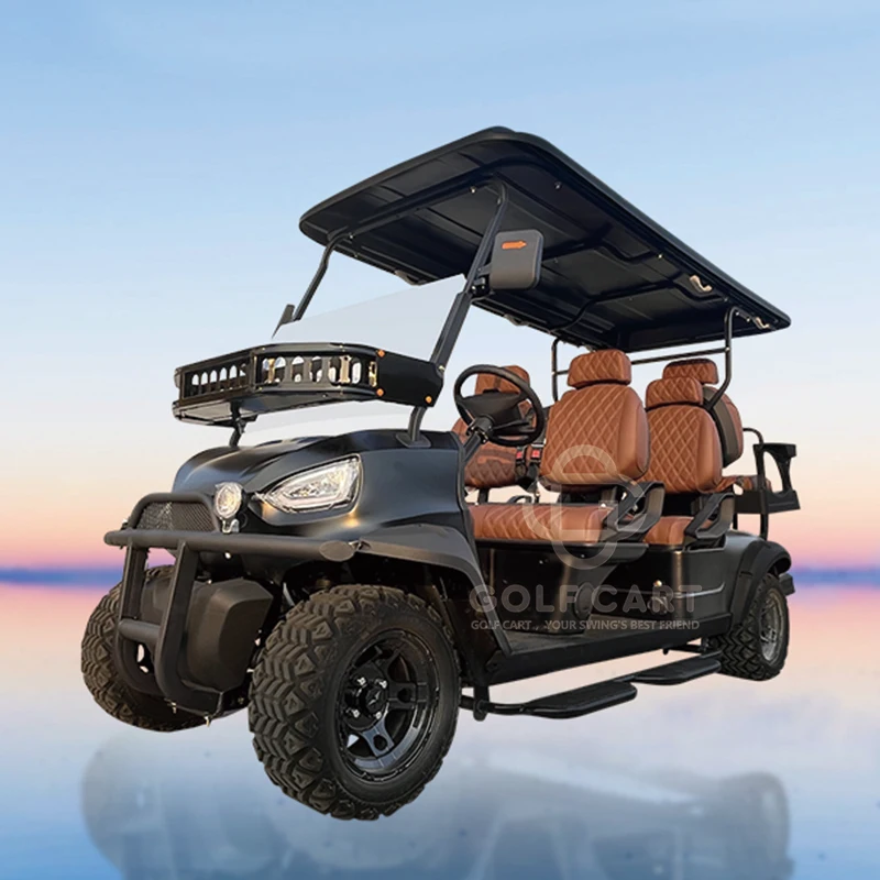 Off-Road Golf Cart Lsv Luxury Cart With Lithium 6 Seater Golf Cart Electric 4kw Four Wheeler Golf Cart