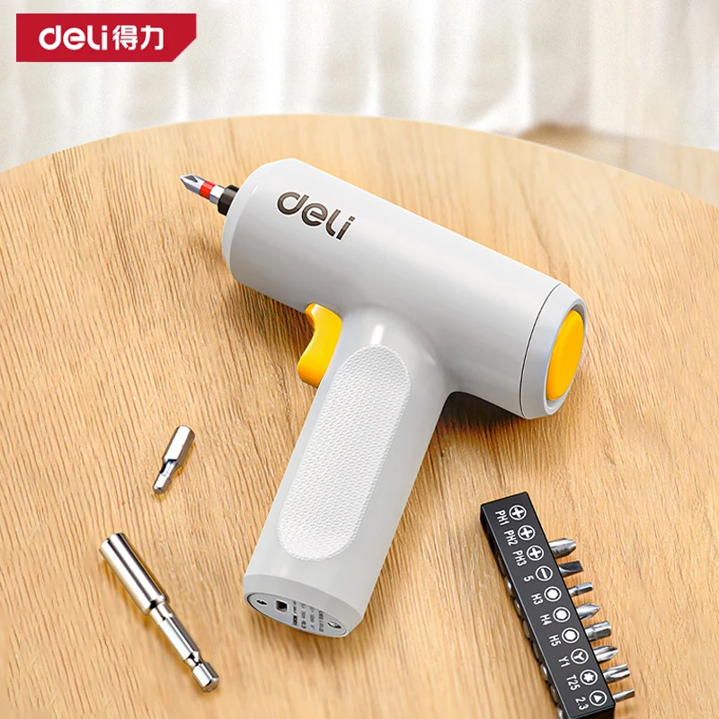 

Electric Screwdriver Battery Rechargeable Cordless Screwdriver Powerful Impact Wireless Screwdriver Set Mini Drill Power Tools