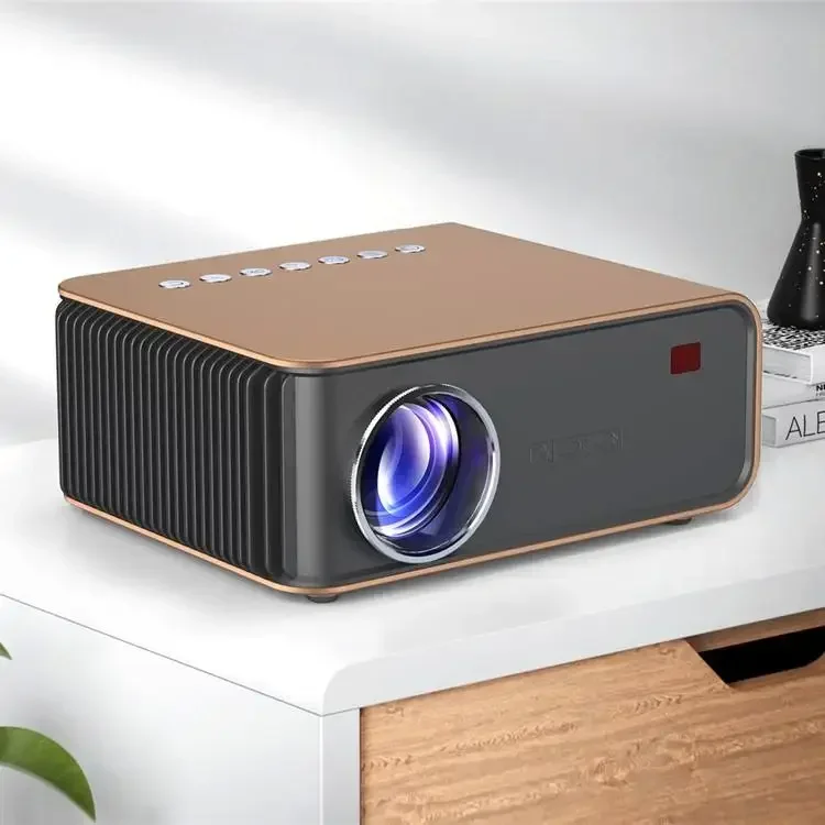 

LED mini projector T4 1024*600P native resolution supports intelligent wireless projection