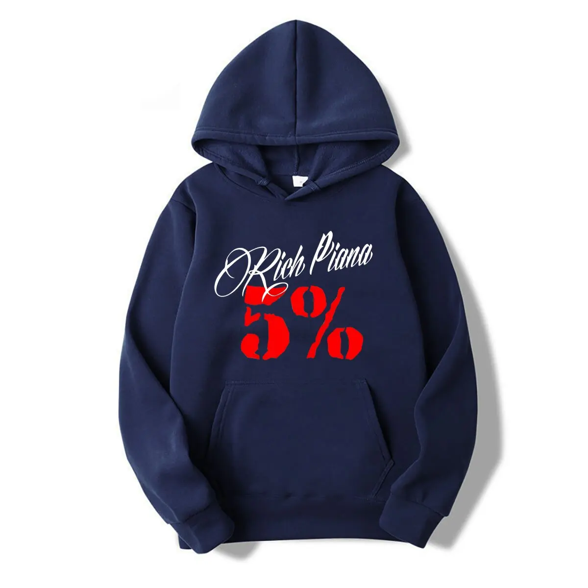 Rich Piana 5% Nutrition Classic Logo Hoodie T-shirt Men Big And Tall Bodybuilding Gym Korean Streetwear Pullover Sweatshirt