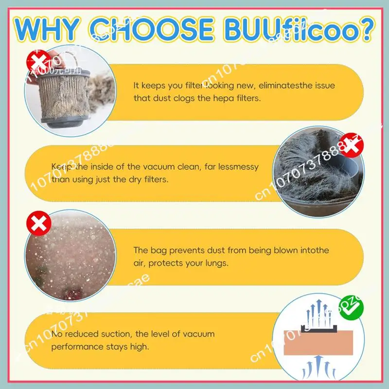 A26P, 14 шт. в упаковке DXVA19-4104, вакуумный мешок для влажной/сухой уборки емкостью 5–8 галлонов, одноразовые вакуумные мешки для магазина, замена мешка для пыли