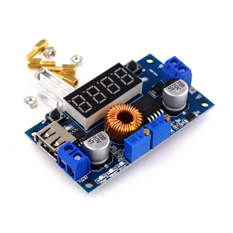 1pcs DC-DC 5-32V naar 1V-30V 10A Automatische Step Up Down Regulator Oplaadmodule voeding module