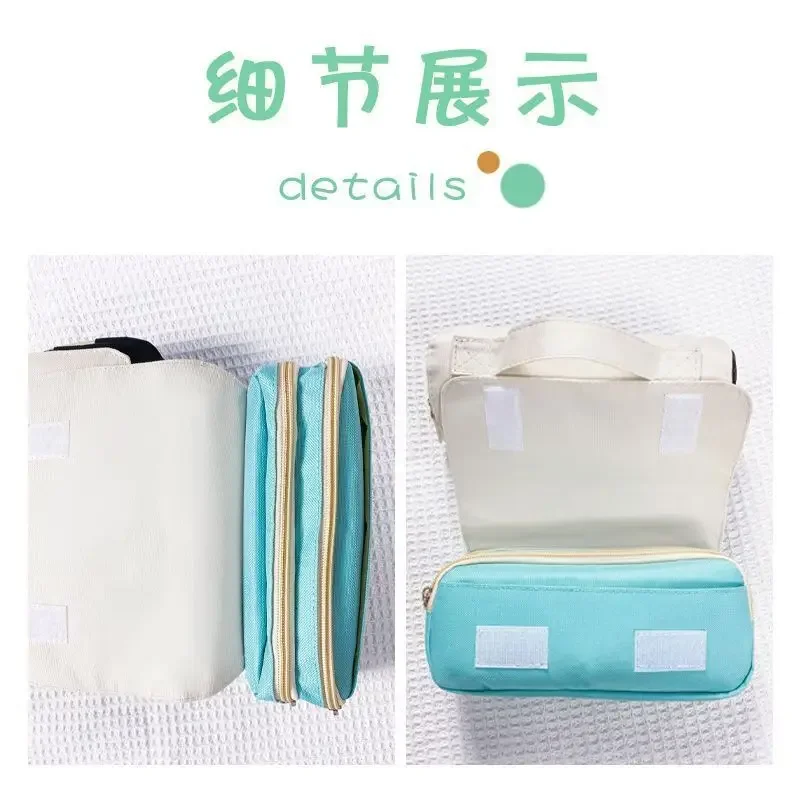 애니메이션 겐신 임팩트 귀여운 학교 필통 샤오중리 클레 후타오 코스프레 학생 펜 가방 수납 화장품 가방 팬 선물