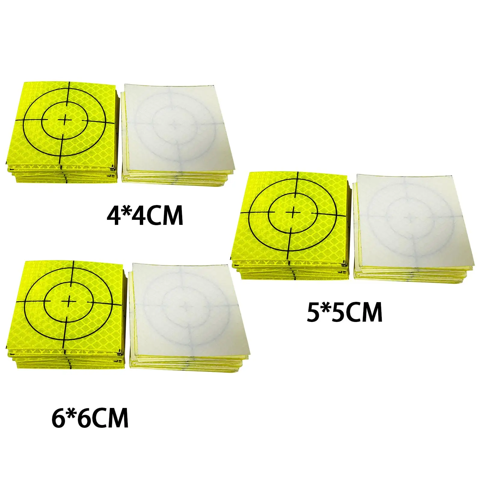 100x reflective foil surveying targets reflector target sheets for tunnel