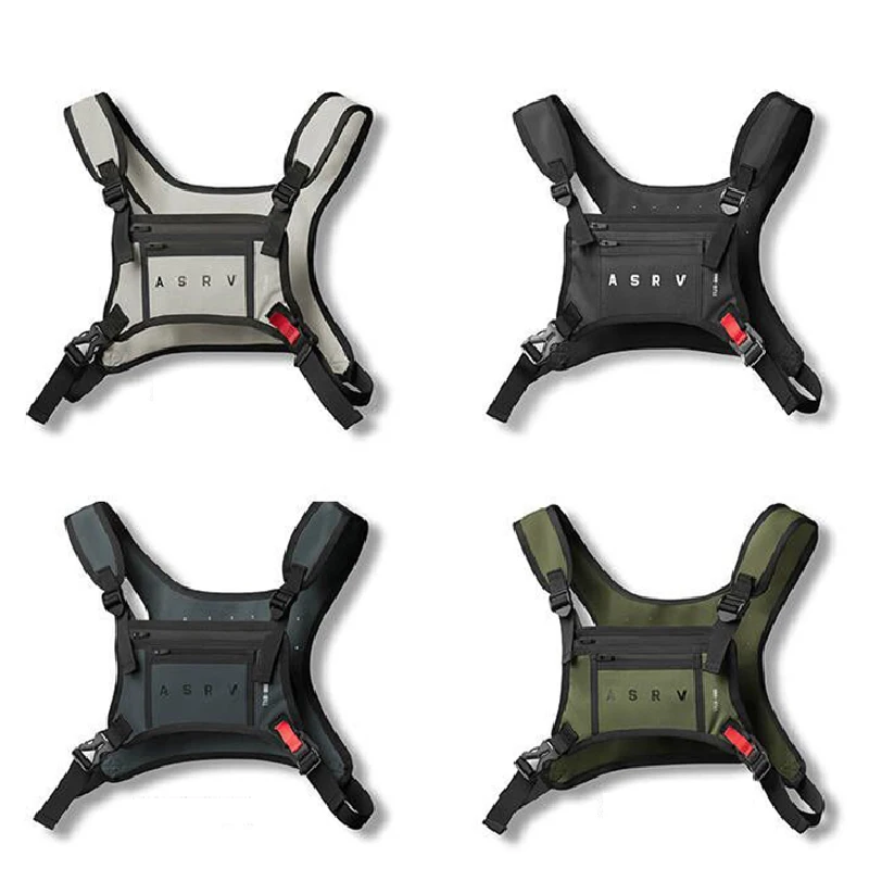 Bolsas para colete tático masculino, design impermeável, multi-funções, mochilas para colete tático, cintura, unissex, masculino, novo, moda, 2024