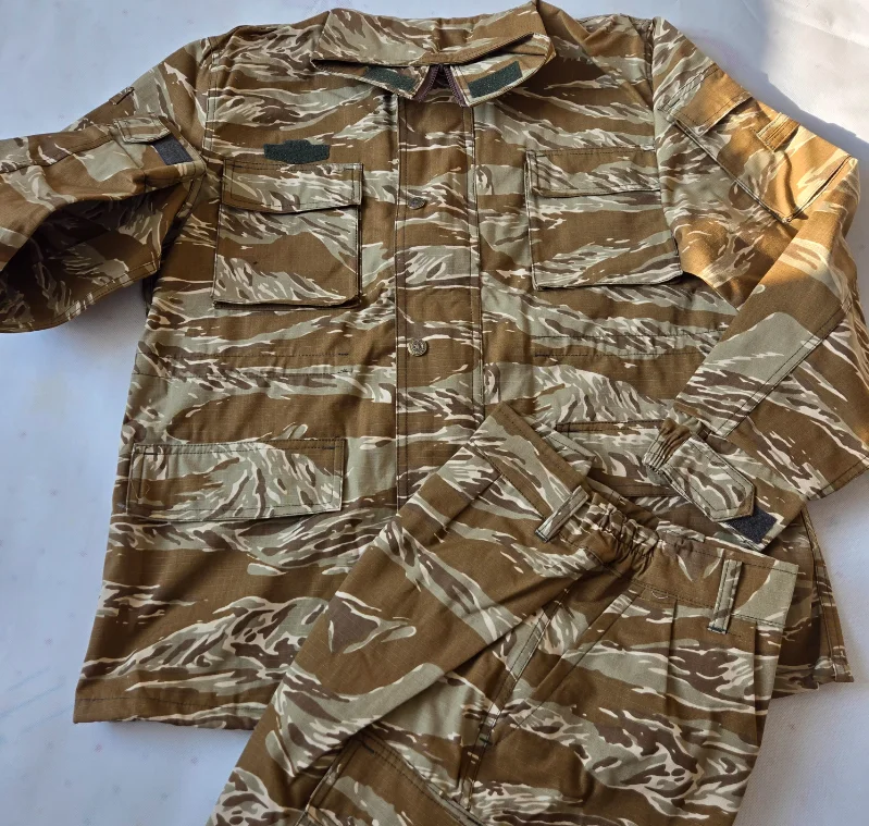 US Tiger Tabby Camouflage Uniform Desert Man Include Jacket Pant