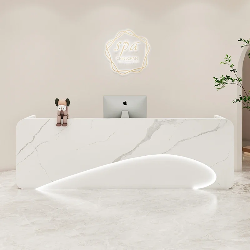 

Counters Coffee Reception Desks Commercial Stand Reception Desks Cashier Register Machine Comptoir Magasin Furniture Counter