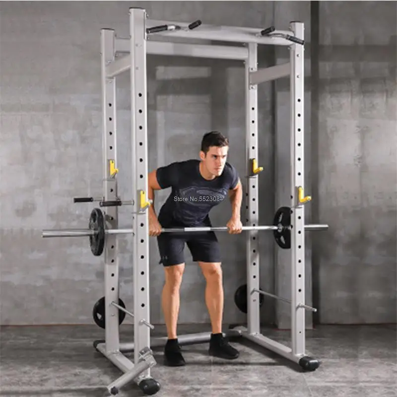 

Multifunctional Squat Training Frame Full Frame Squat Rack Bench Press Weight Bench Parallel Bars Comprehensive Training