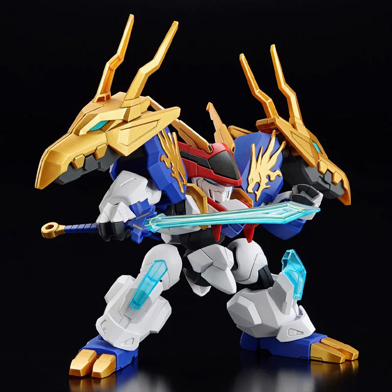 BANDAI Original GUNDAM MASHIN CREATOR WATARU HG RYUOHMARU Anime figurine à assembler modèle jouets à collectionner modèle ornements