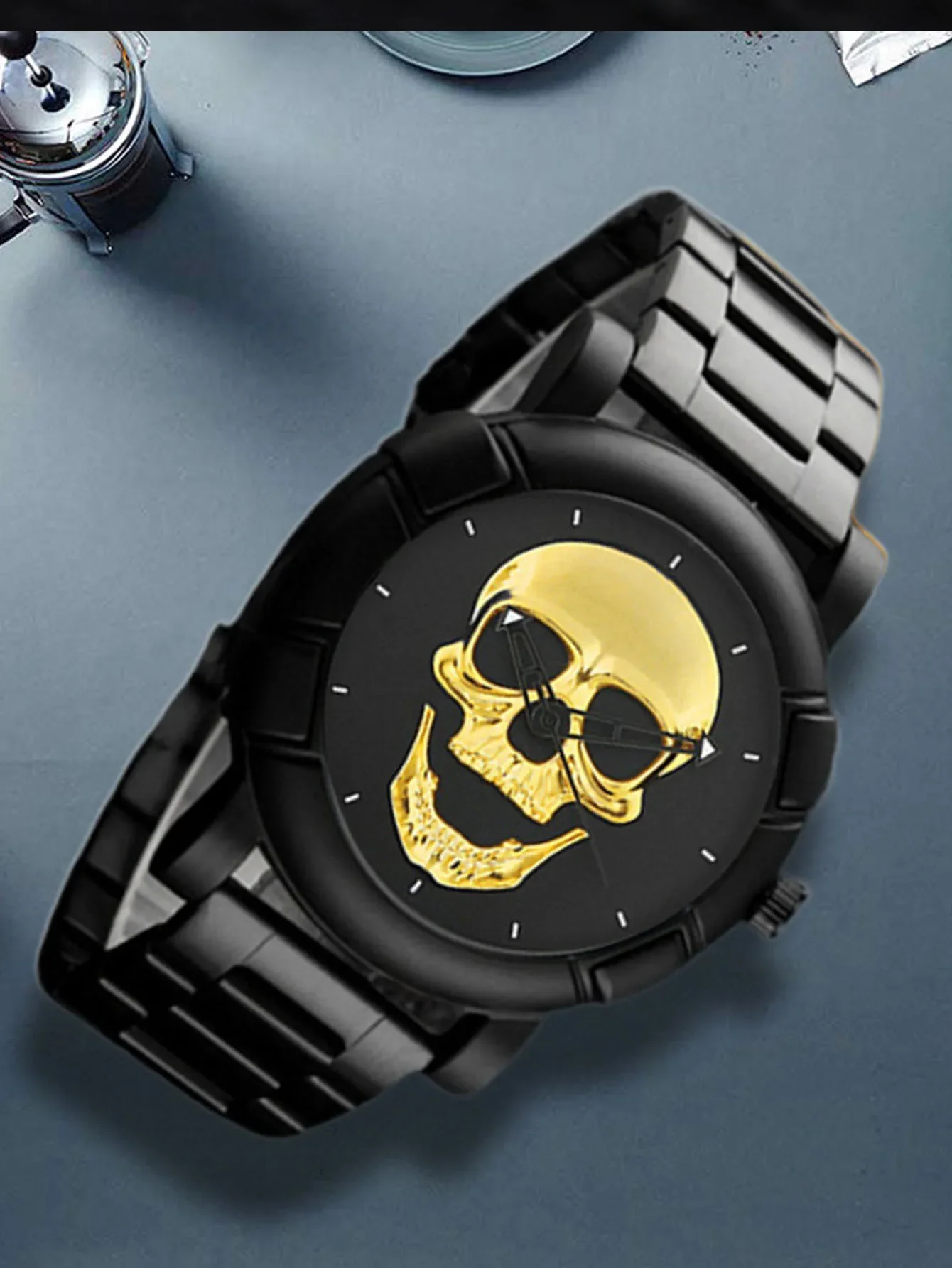 Skeleton Head Series: Stylish and Majestic Men's Fashion