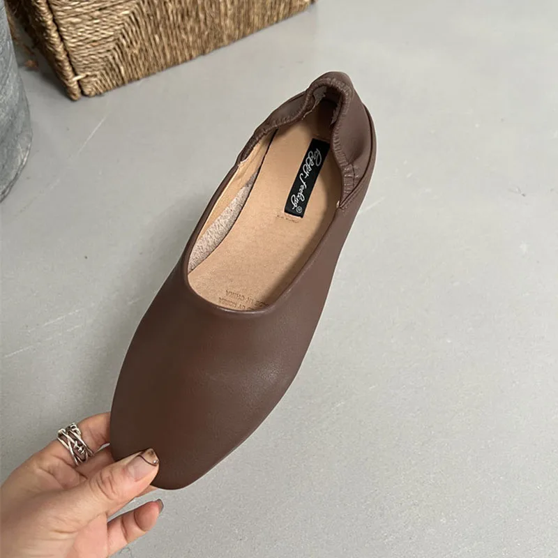 Damen-Ballettschuhe, Lässige Weiche Damenschuhe, Tanzschuhe, Neue Frühlings- und Herbstmode, Flache Slip-On-Schuhe für Damen – Detail 3
