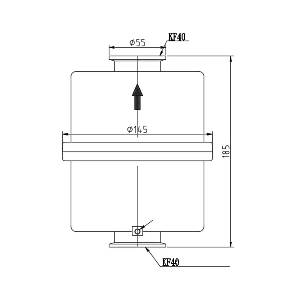 High Strength Shell Exhaust Filter Vacuum Pump Oil Separation Stable Performance Filter Element Vacuum Pump Oil Separation