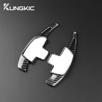 Levas de cambio de marchas en el volante para Mercedes Benz Clase A, B, C, E, GLE, W176, W205, W246, C117 y W218, fibra de carbono extendida, ABS