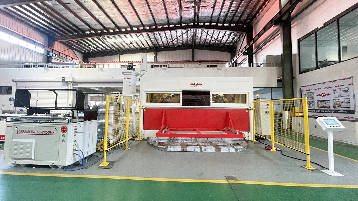 ABB-Robot de découpe à jet d'eau CNC, 2600