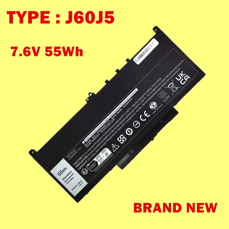 

J60J5 Laptop Battery For Dell Latitude E7270 E7470 R1V85 451-BBSX MC34Y 242WD 0MC34Y GG4FM
