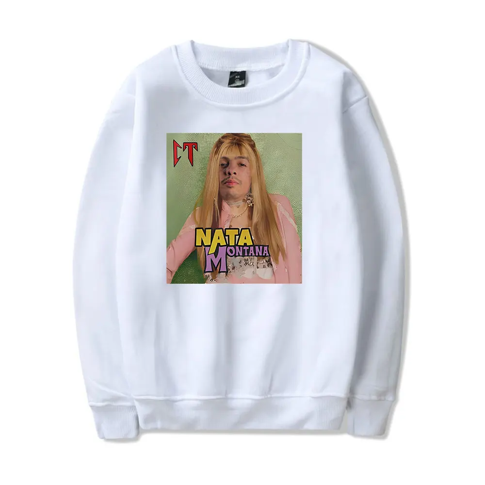 

Natanael Cano Nata Montana O-Neck Sweatshirts Women Men Long Sleeve Fashion Pullover Clothes