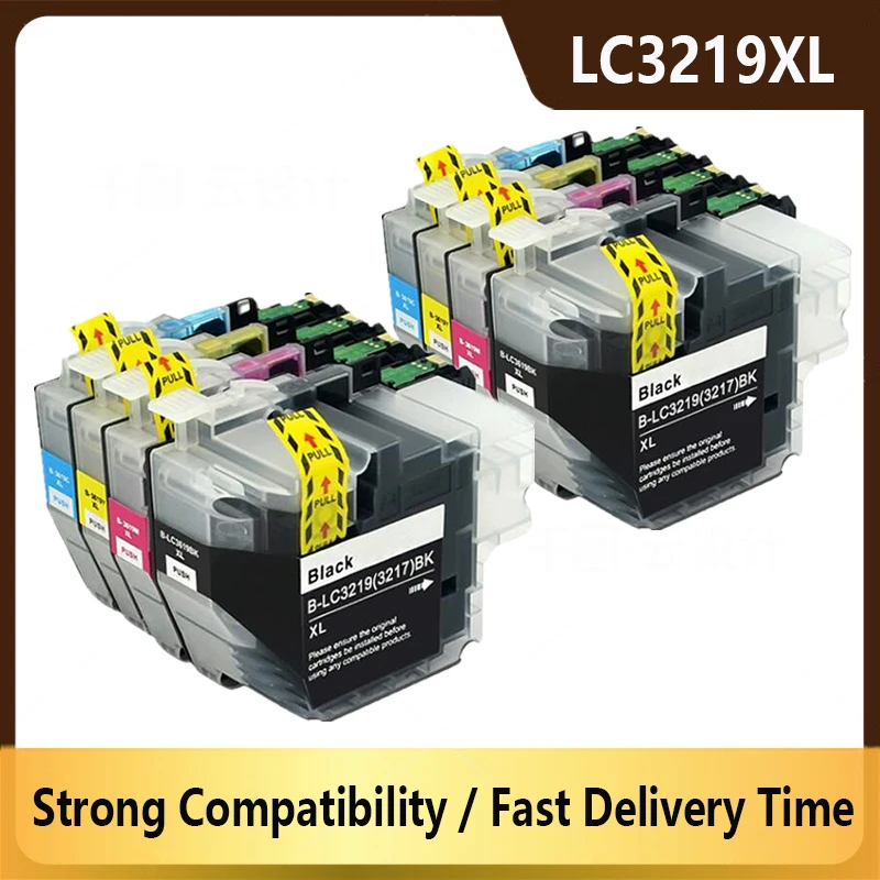 3219XL Ink Cartridge For Brother LC3219 LC 3219 Compatible MFC J5330DW J5335DW J5730DW J5930DW J6530DW J6935DW Printer LC3217