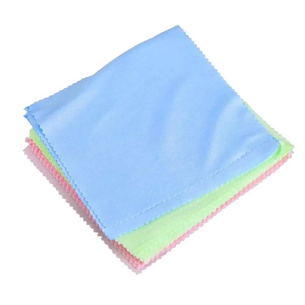 10PCS Microfiber Cleaning Cloth Guitar Maintenance String Polishing Guitar Ukulele Bass Musical Instrument Accessories 18x15cm