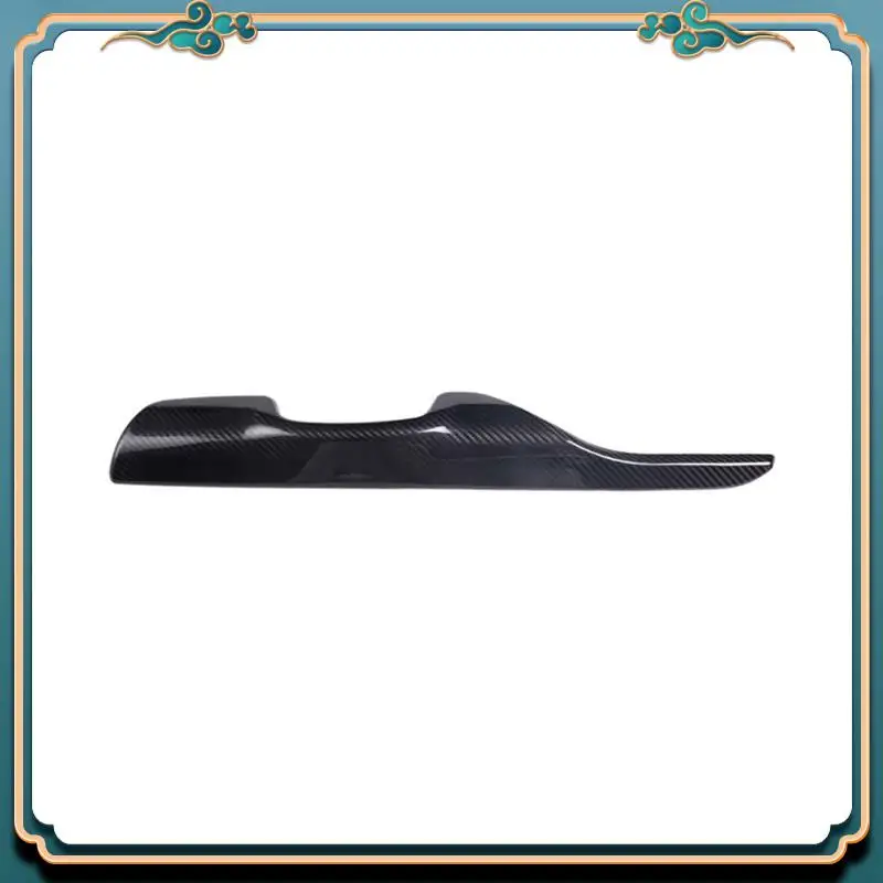 A54P-ألياف الكربون الجافة مركز التحكم الجانب غطاء لوحة التروس الكسوة لتويوتا سوبرا A90 2019-2022 الملحقات #1
