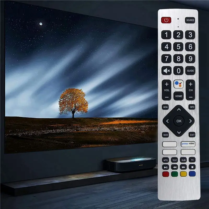A33T 3X RMC0133 Remote Control Replacement for Sharp TV Free Setup No Voice