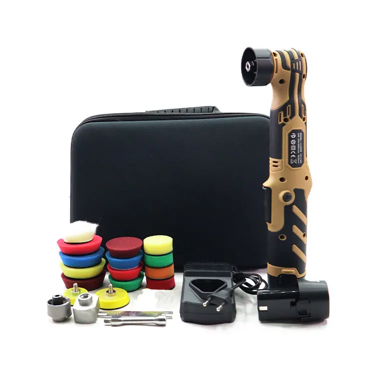 

12 В роторная электрическая машина для полировки автомобиля двойного действия, многофункциональная эксцентриковая прямая машина для полировки автомобиля