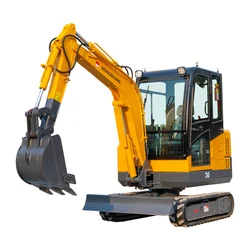 3tons Excavator HW-30  Mini Excavator 3t With Cab 1euro Digger Machine Diesel Agricultural Tractor Construction Equipment Custom