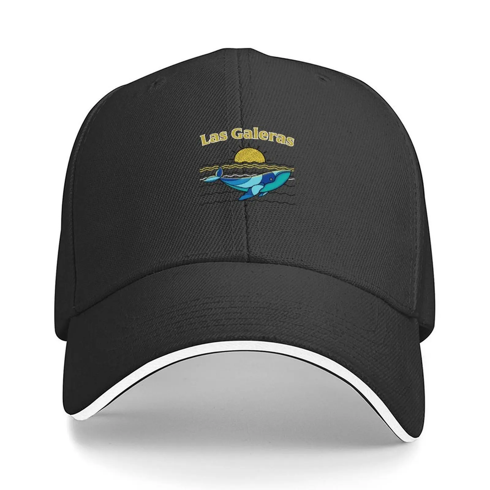 

Las Galeras Dominican Republic Whale Baseball Cap Military Cap Man Hood Beach Hip Hop Trucker Hats For Men Women's