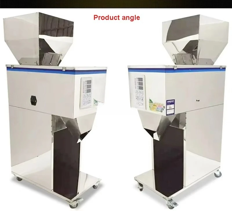 Vertical Digital Control Candy Packaging Machine Automatic Suction Sugar Salt Weigh Filling Machine for Dry Spices Powder