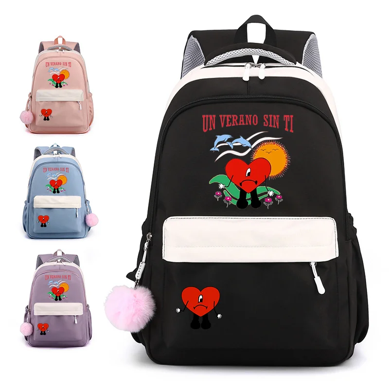 

New Fashion UN VERANO SIN TI Backpack Teenagers Cute Cartoon UN VERANO SIN TI Backpack Outdoor Casual Cute Schoolbag Backpacks