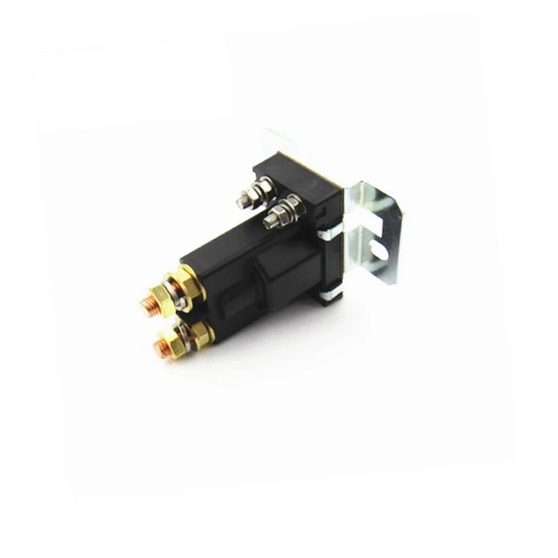 1PC 12V/24V 500A 4P Relay On/Off Car Auto Power Switch instantaneous /Continuous Double Batteries Isolator for Forklift Engineer