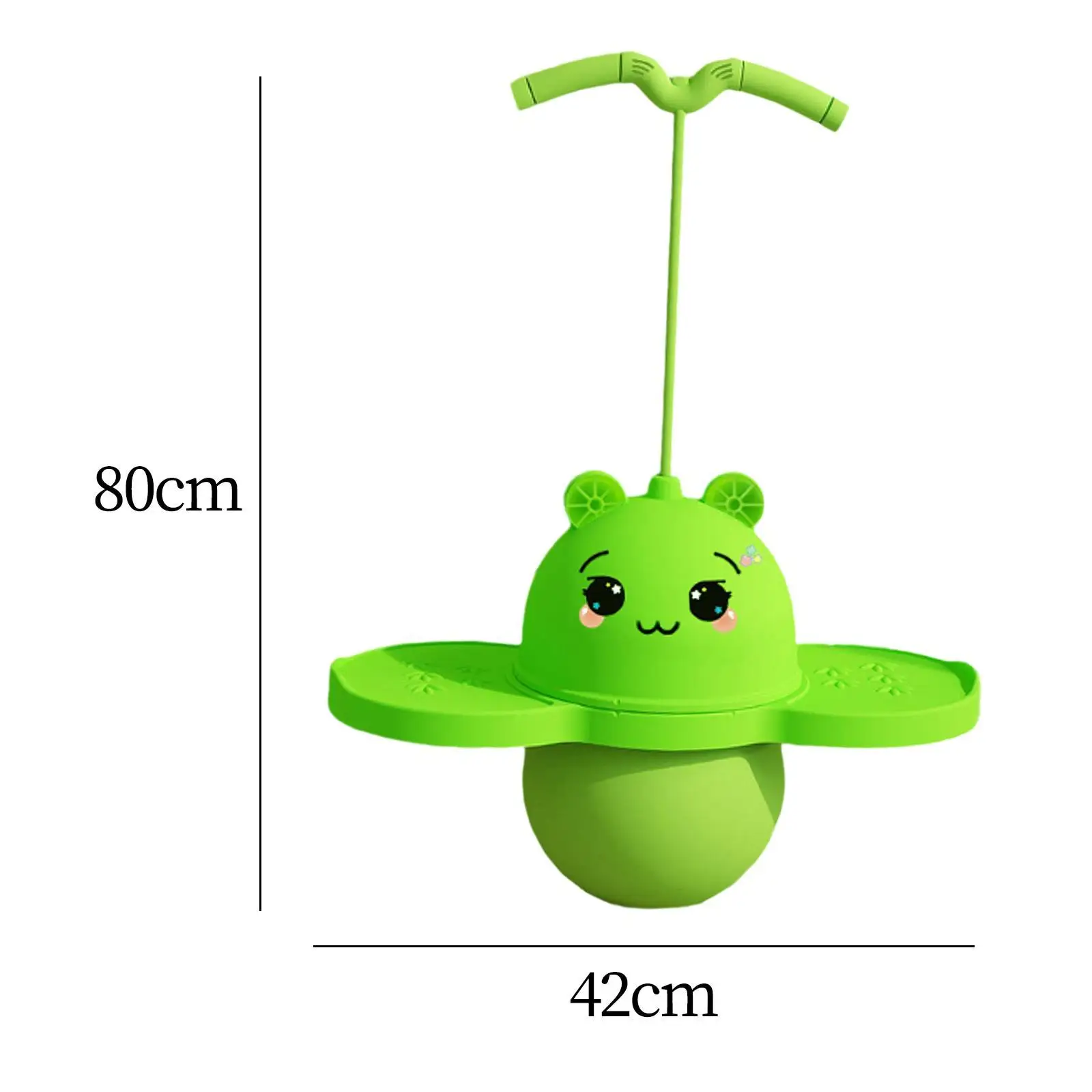 Pogo Ball with Handle with Pump Pogo Stick Jump for Girls Playground