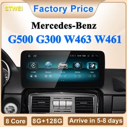 STWEI2024New Car Multimedia Wireless Android AUTO CarPlay 10.25 12.3inch Screen For Mercedes Benz G Class G500 G55 W461 W463 G63