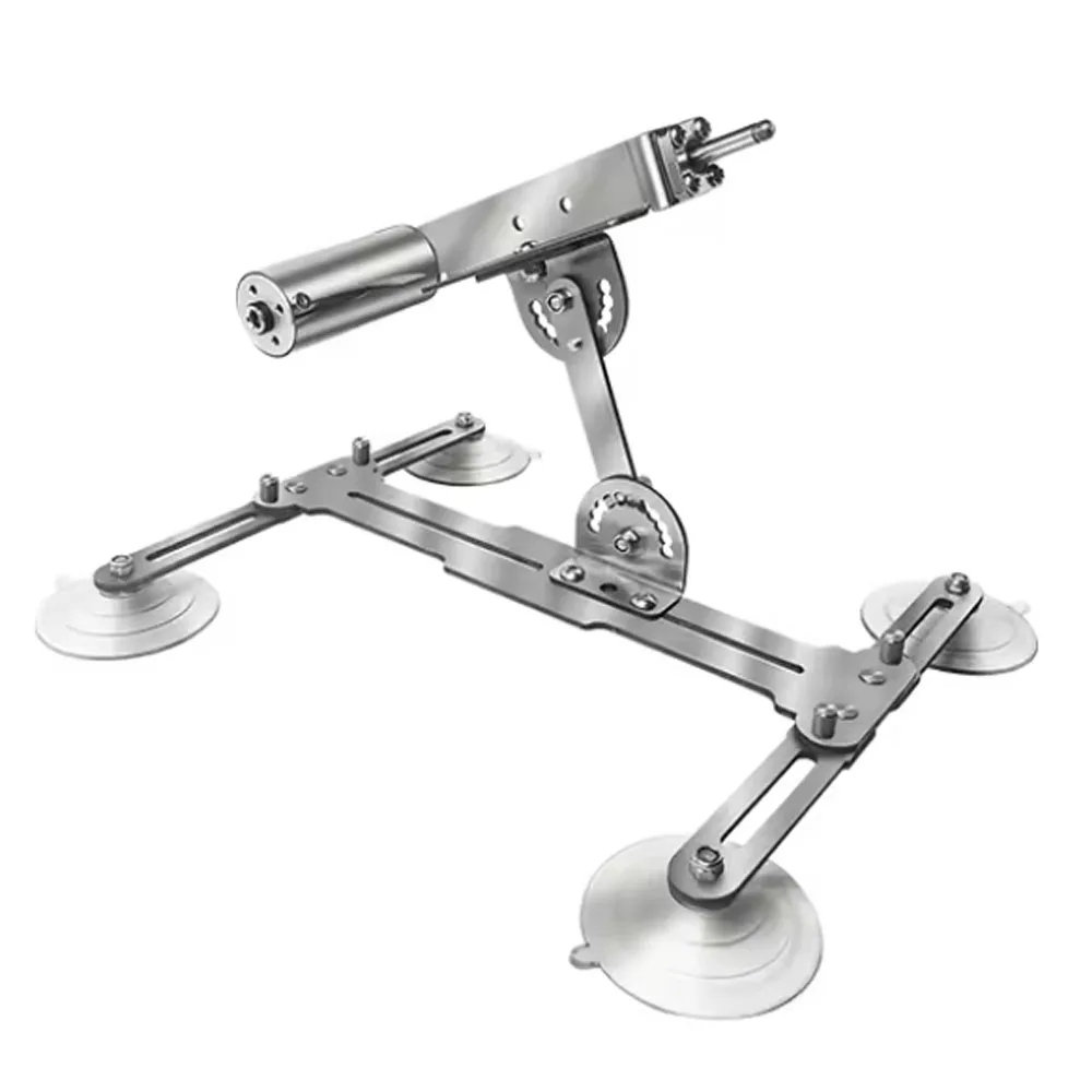 60mm Stroke Telescopic Linear Actuator 0-330RPM 24V DC Motor Big Thrust Reciprocating Mechanism with Optional Power Supply Stand