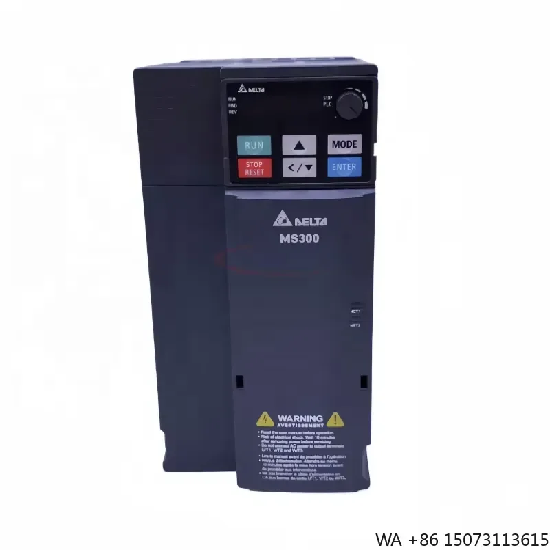 for Delta VFD25AMS43AFSHA MS300 11kW 15HP 460V 3 Phase High Speed Vector Control VFD Inverter 100 Percent New Original