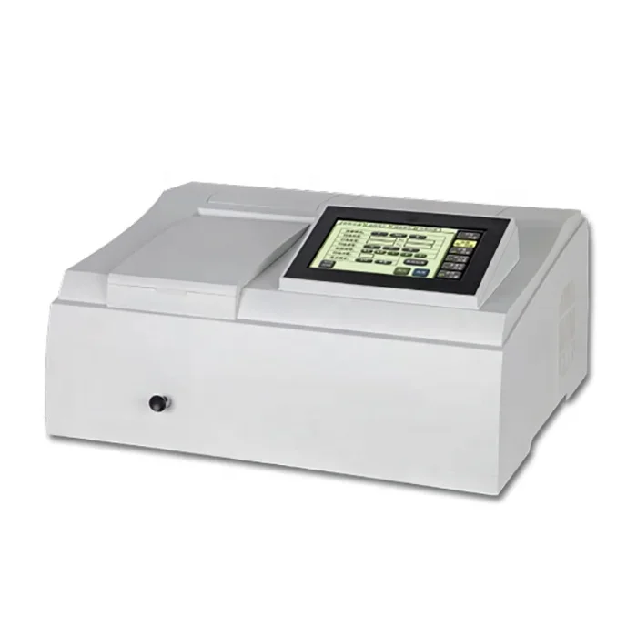 Brittop-Spectrophotomètre Visible à Double Faisceau pour Laboratoire, Écran Tactile pour Documents, VIS UV, 8 Pouces