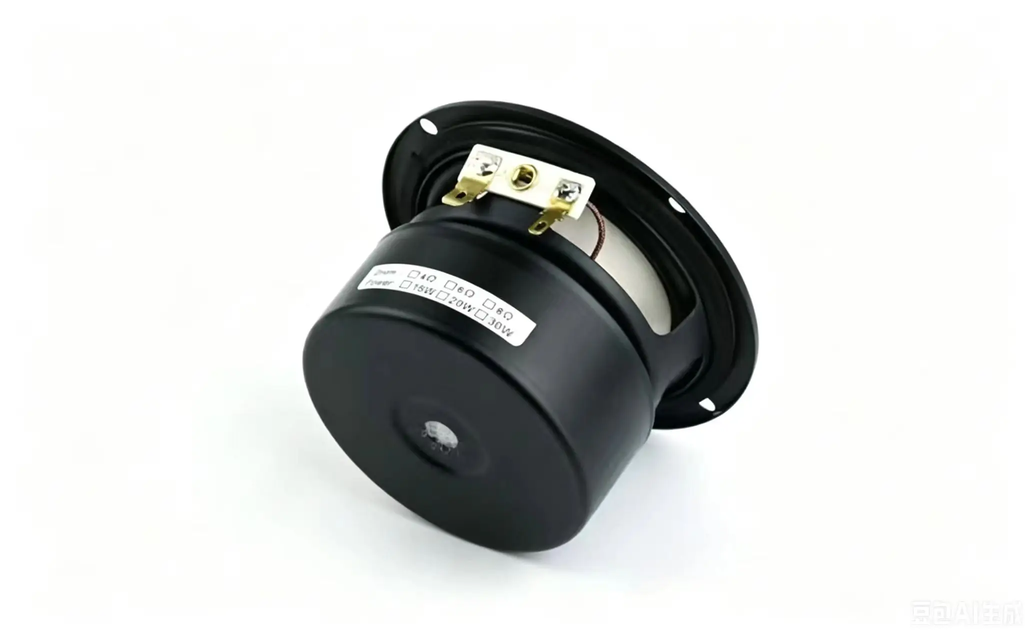 Original Soundhits SQ-302R/SQ-305R 3\'\' Full Range Frequency Speaker Paper Cone Magnet Shielded 4ohm/15W Round