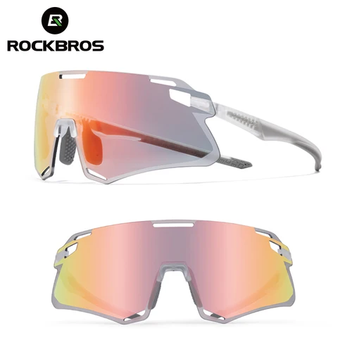 ROCKBROS gafas de ciclismo hombres mujeres gafas de sol ligeras carretera UV400 gafas de ciclismo bicicleta de montaña MTB gafas de carretera
