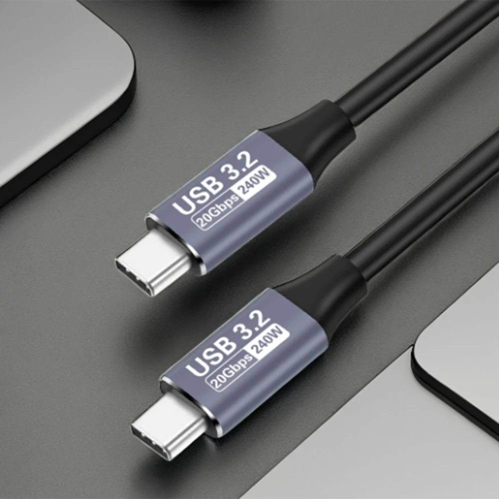 FDBRO 240 W 20 GB Superschnellladung Typ-C USB3.2-Kabel Schnelllade-USB-Kabel für iPhone 15 Pro Xiaomi MacBook iPad Google Switch – Detail 3