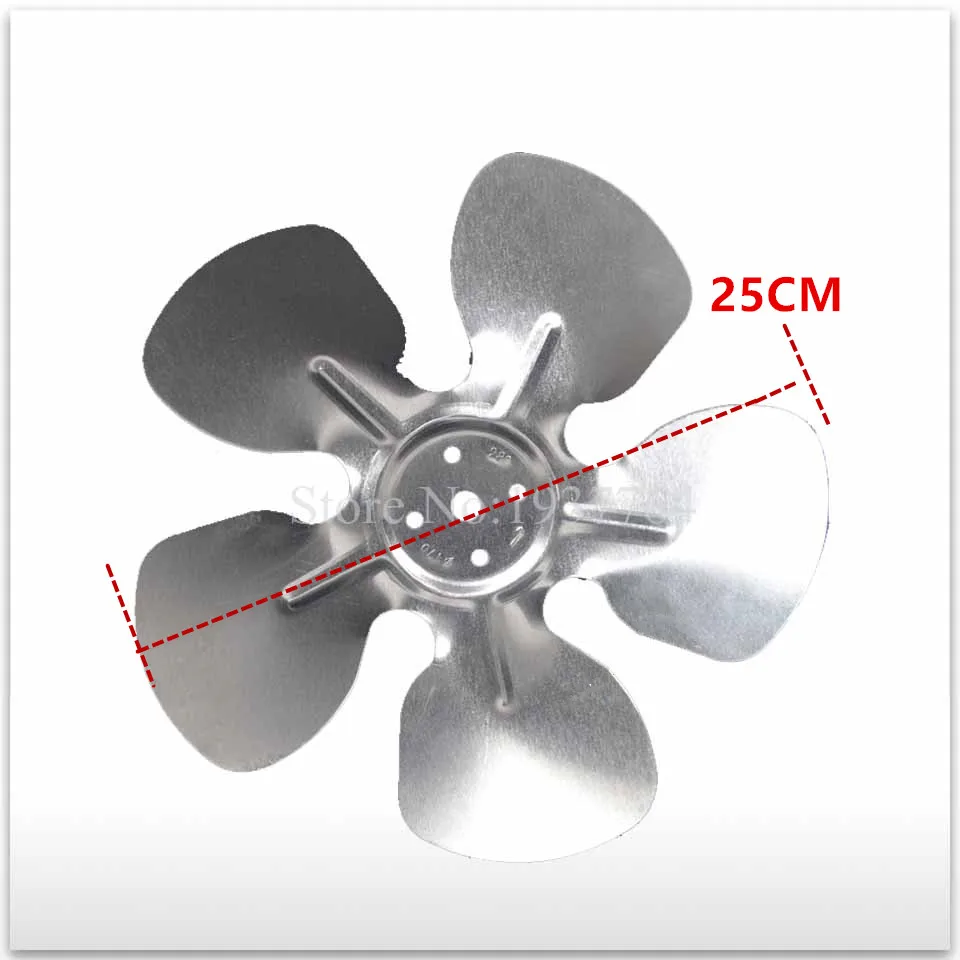 new for High-quality for Refrigerator cooling motor fan aluminum air blade 17CM 25CM 20CM 30CM