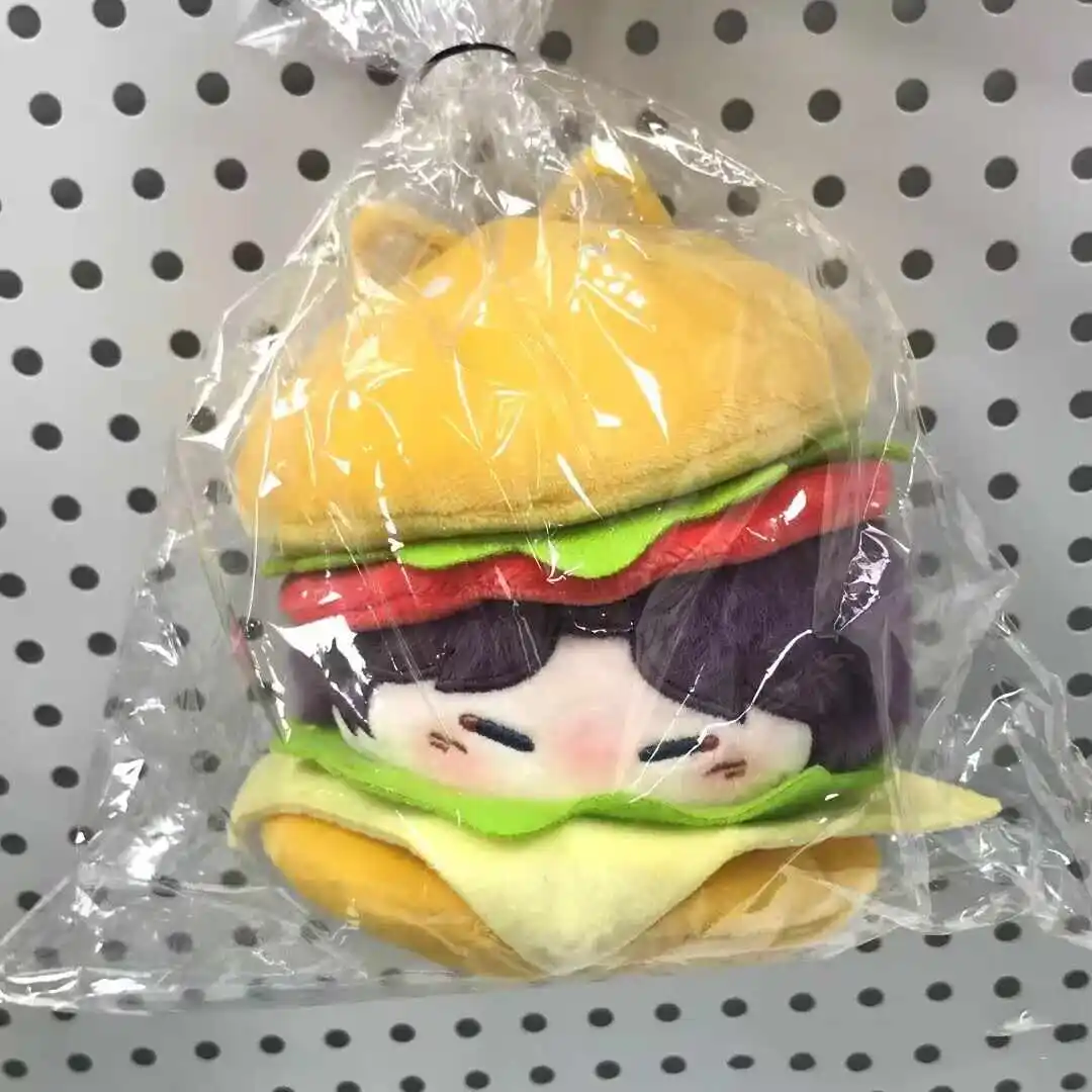 

Game Rafayel Love and Deepspace Cosplay Super Cute Cartoon Creative Burger Dango Pillow Decoration