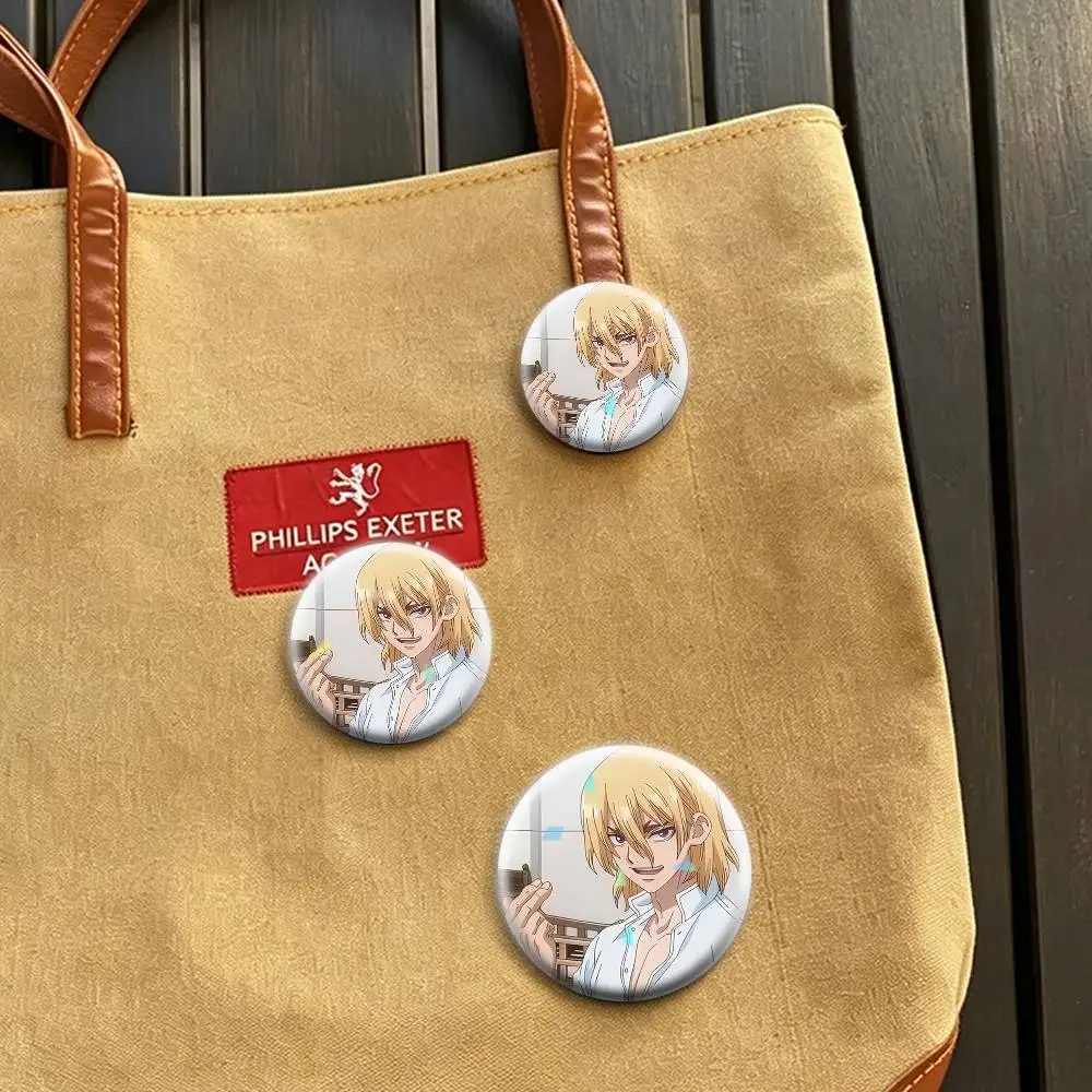 R-Ryusui Nanami 32/44/58mm Handmade Pins Round Brooch Badge Backpacks Clothes Jewelry Gifts