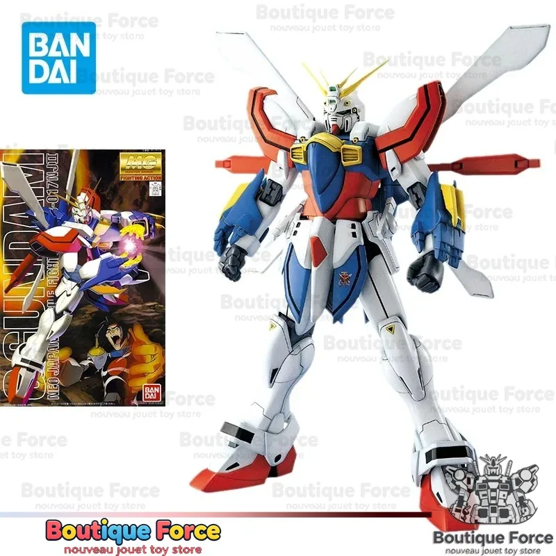 

Bandai Gundam God Gundam GF13-017NJ2 MG 1/100 Anime Action Figure Assemble Model Kit Collectible Toy Gift for Fans Children